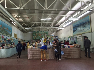 Inside the local market