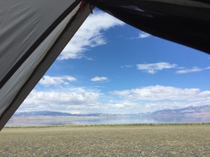 View from my tent