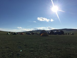 Plateau camp