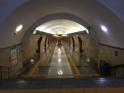 Deco metro station...