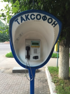 Love these phone boxes you see all over Almaty
