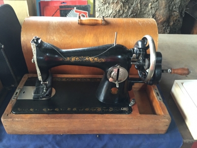 Pretty much anywhere else in the world this would be being sold as an antique - not here, here it's a viable sewing machine