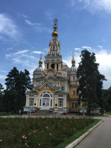 Another photo of the Zakov's cathedral trying to better capture the brightness of the colours