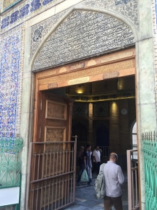 Entrance to Imam Khomeyni Mosque
