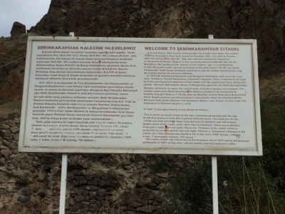 The history of Şebinkarahisar citadel