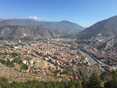 Amasya from the castle