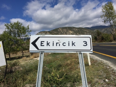 Must be some weird sort of distance distortion which happens on that road - last time I went to Ekincik it was near Goçek!